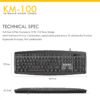 Fantech KM100