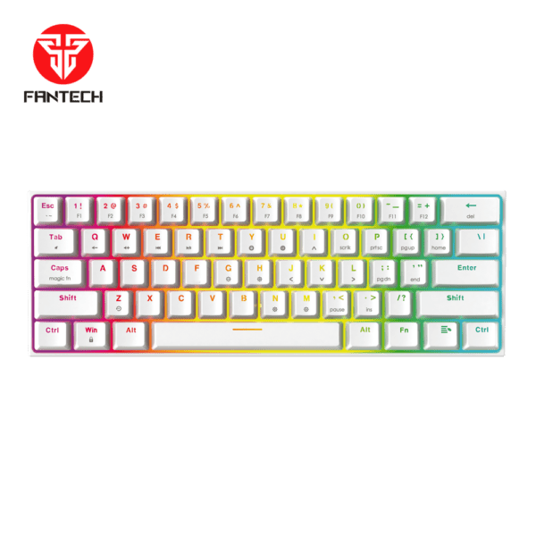 Gejmerska mehanička tastatura FANTECH MK857 MAXFIT61 SPACE EDITION (PLAVI SWITCH)