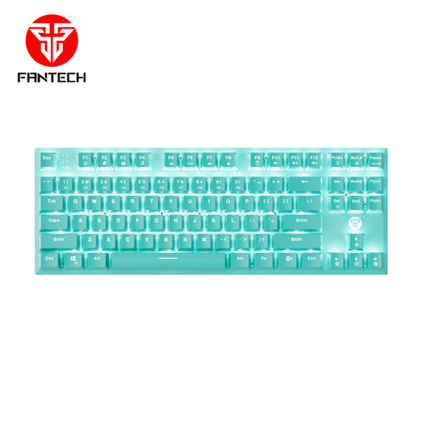 Gejmerska mehanička tastatura FANTECH MK856 MAXFIT87 MINT EDITION (PLAVI SWITCH)