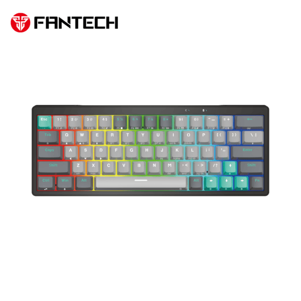 Gejmerska Mehanicka Tastatura Fantech MK912 Atom PRO63 RGB Wireless Mercury (blue switch)