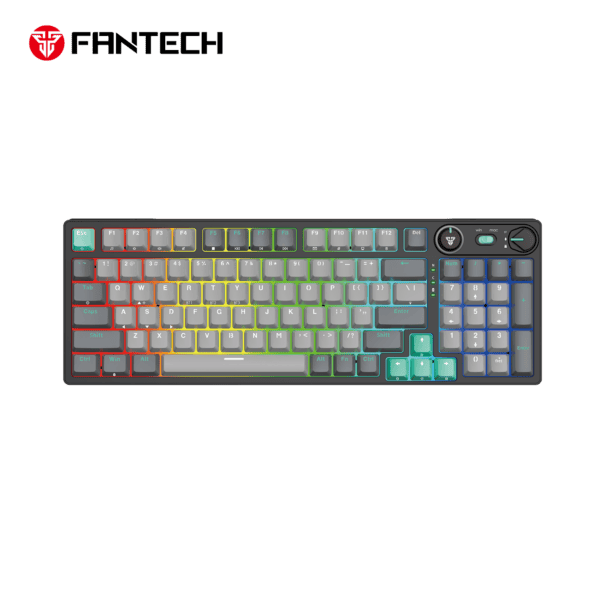 Gejmerska Mehanicka Tastatura Fantech MK914 Atom PRO96 RGB Wireless Mercury (blue switch)