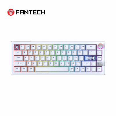 Gejmerska mehanicka tastatura Fantech MK920 Maxfit6 Space edition White switch RGB Wireless