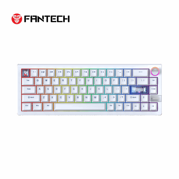 Gejmerska mehanicka tastatura Fantech MK920 Maxfit6 Space edition Brown switch RGB Wireless