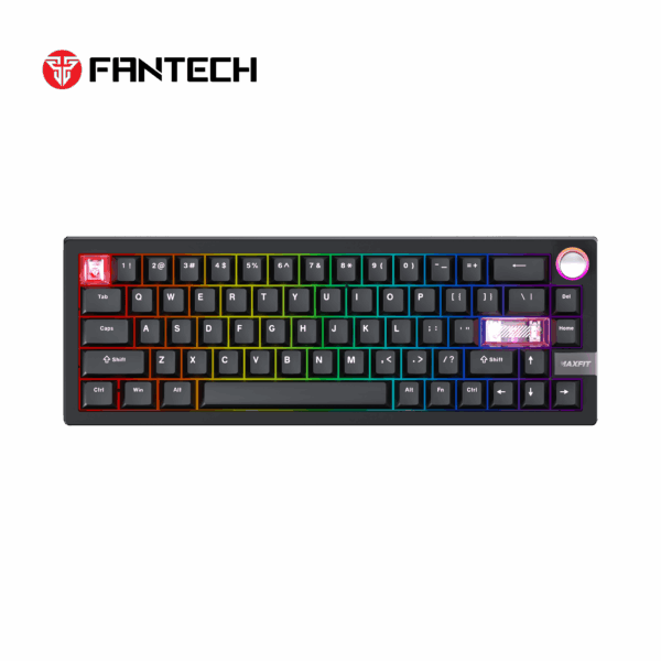 Gejmerska mehanicka tastatura Fantech MK920 Maxfit6 Brown switch RGB Wireless